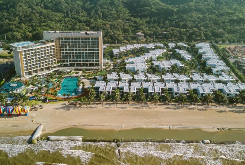 Angsana Residences Hồ Tràm là một trong những điểm resort đầu tiên trên cung đường ngắm cảnh ven biển