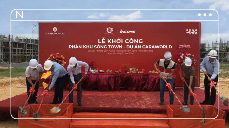 Khởi công phân khu Sông Town - Thị trấn nổi bên biển tại CaraWorld: Tầm nhìn và cơ hội đầu tư vượt trội